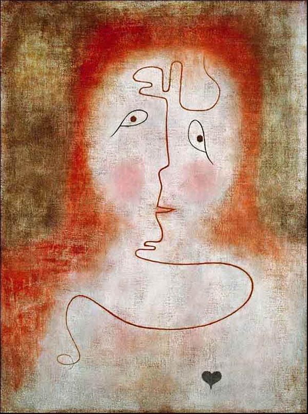 Paul Klee     《The Magic Mirrow, 1934》