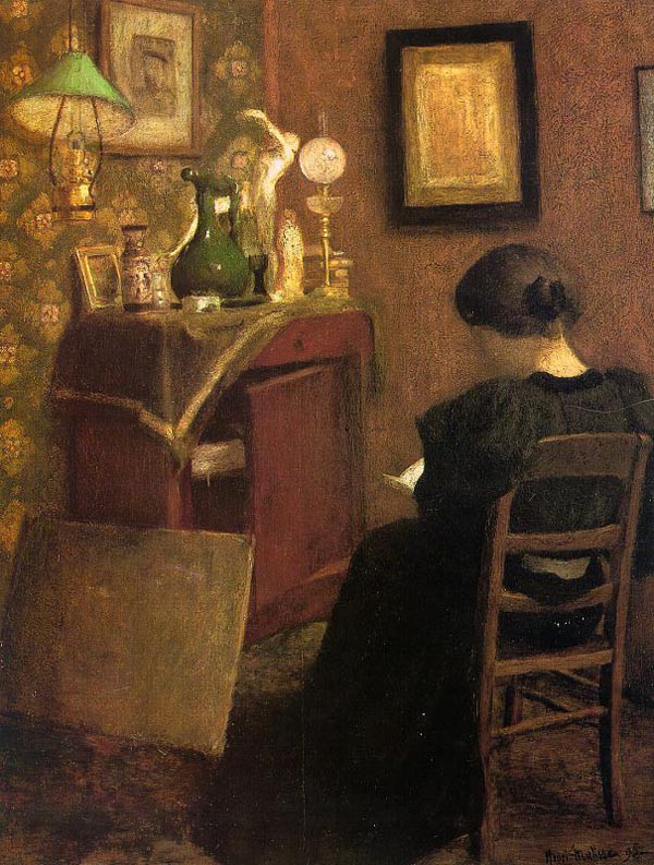 Woman Reading 1894