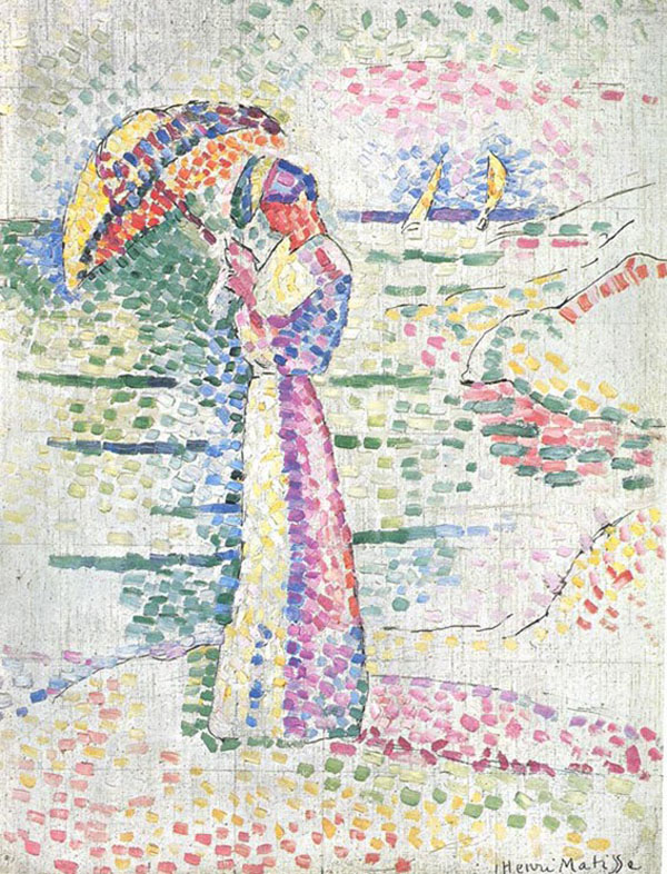 ▼ Woman with a Parasol 1905