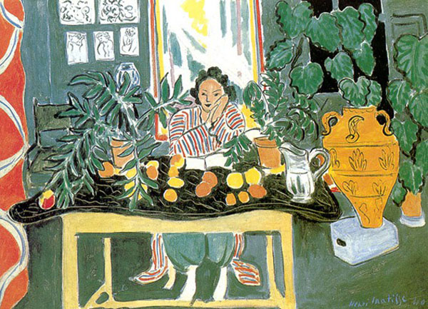 ▼ INTERIOR WITH AN ETRUSCAN VASE 1940