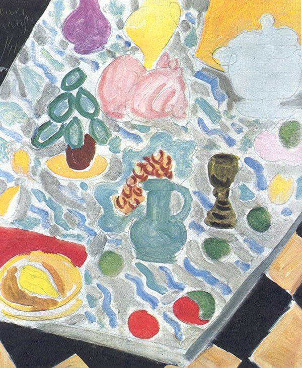 ▼ STILL LIFE WITH A MARBLE TABLE 1941