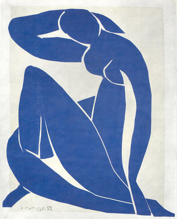 ▼ Blue Nude 1952