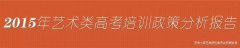 2015年艺术类高考培训政策分析报告