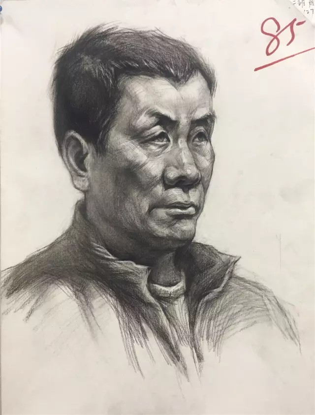 陈泳羽男人物素描